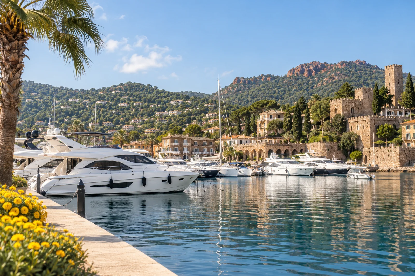 Port La Napoule yacht departures