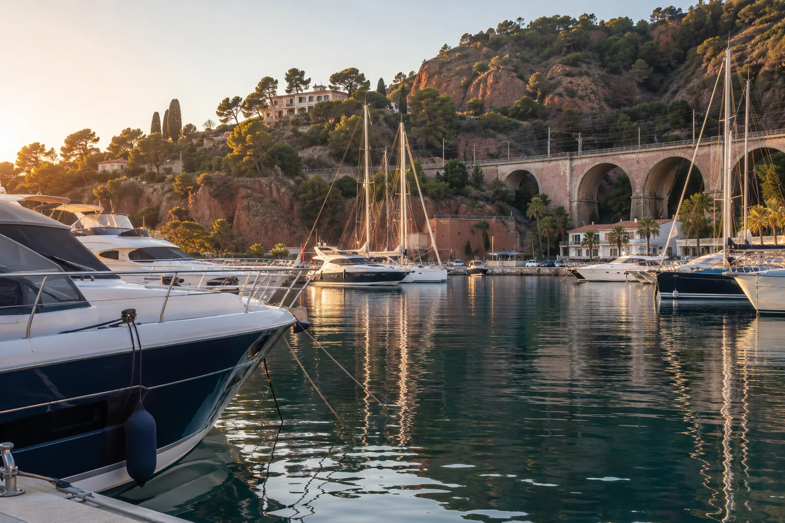 Port de la Rague yacht departures