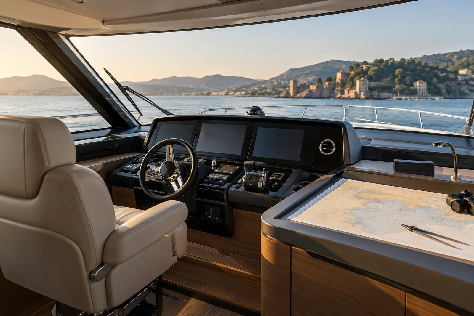 Yacht charter with skipper in Mandelieu-la-Napoule