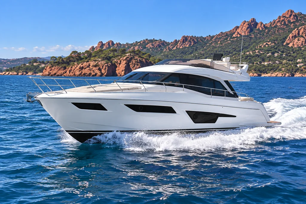 Ferretti Yachts 500 or comparable yacht