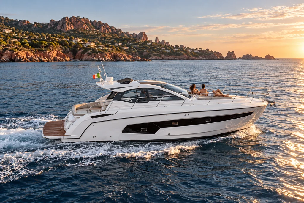 Azimut Atlantis 45 ou yacht comparable