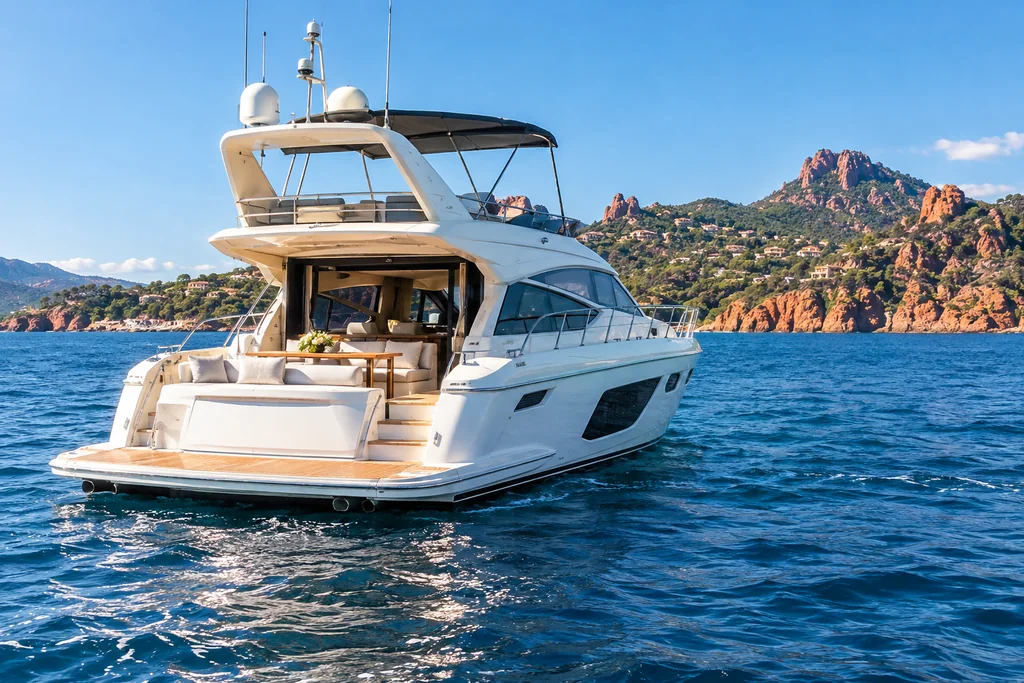 Votre location de yacht de luxe à Mandelieu-la-Napoule