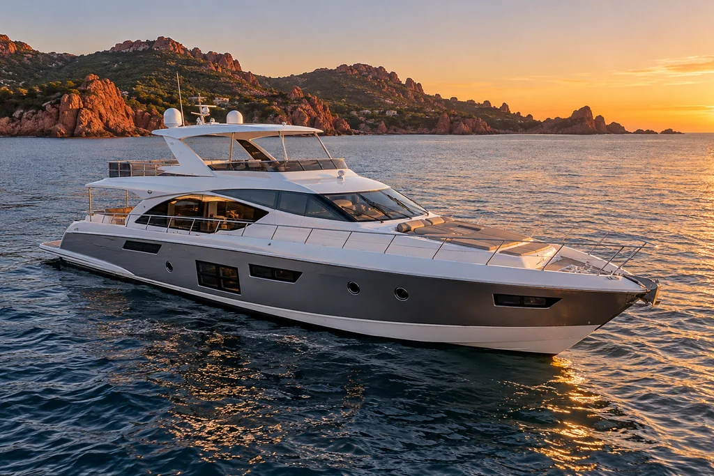 Choisir un yacht à moteur pour Mandelieu