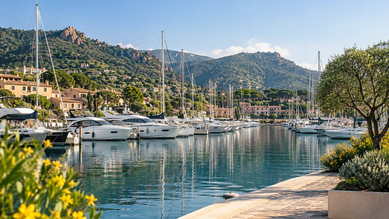 Embarquer au Port La Napoule pour votre sortie en yacht