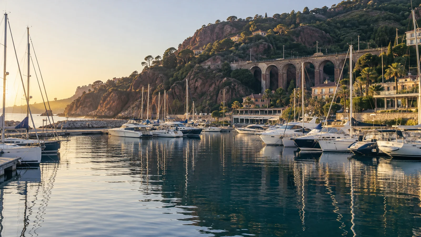 Votre départ en yacht au Port de la Rague